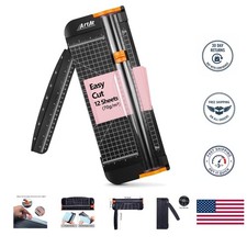 Smart and Safe 12-Inch A4 Paper Trimmer - Ideal for Crafting and Office Needs