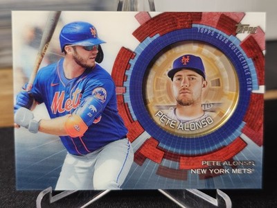 2020 Topps Update Pete Alonzo Commemorative Coin #TBC-PA /10 Red