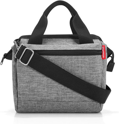 Reisenthel Allrounder Cross in Twist Silber   Kleine Crossbody Bag Mit Abnehmbar