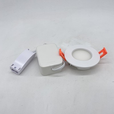 Philips Hue Smart Slim Einbauleuchte, 90mm, weißes & Farbiges Licht, Bluetooth k