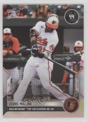 2022 Topps Now MLB Network Top 100 Players Cedric Mullins #T-44 08k5
