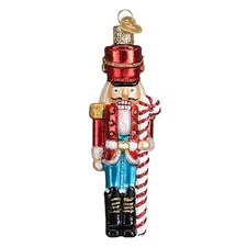 Old World Christmas  Nutcrackers Peppermint Nutcracker - No Box 13569204