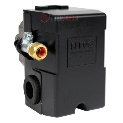 4 Port Air Compressor Pressure Switch Control Valve 145-175 PSI Electric On Off