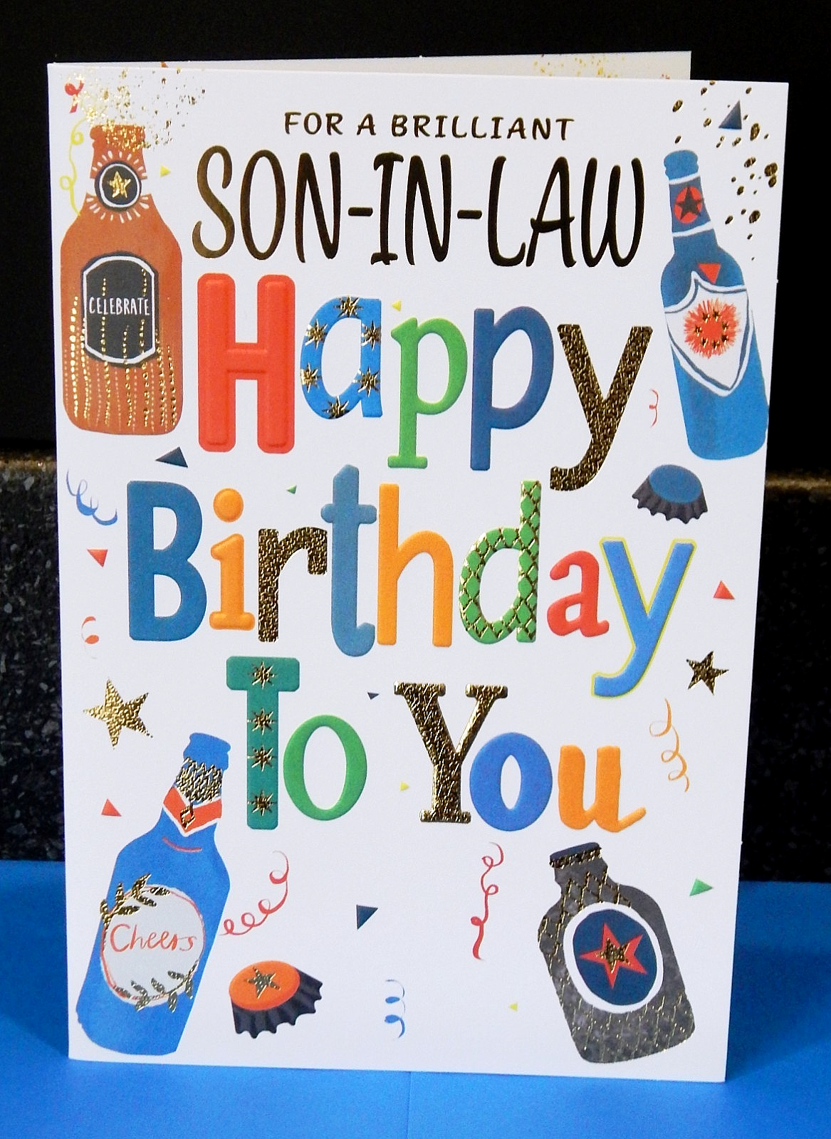 Son In Law Birthday Card, Brilliant Son In Law Birthday Card 9"" x 6"" Simon Elvin