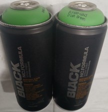 2 Montana Black Spray Cans