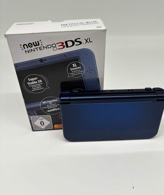 TOP/OBEN IPS - New Nintendo 3DS XL - Blau mit OVP - Handheld - Konsole - #31
