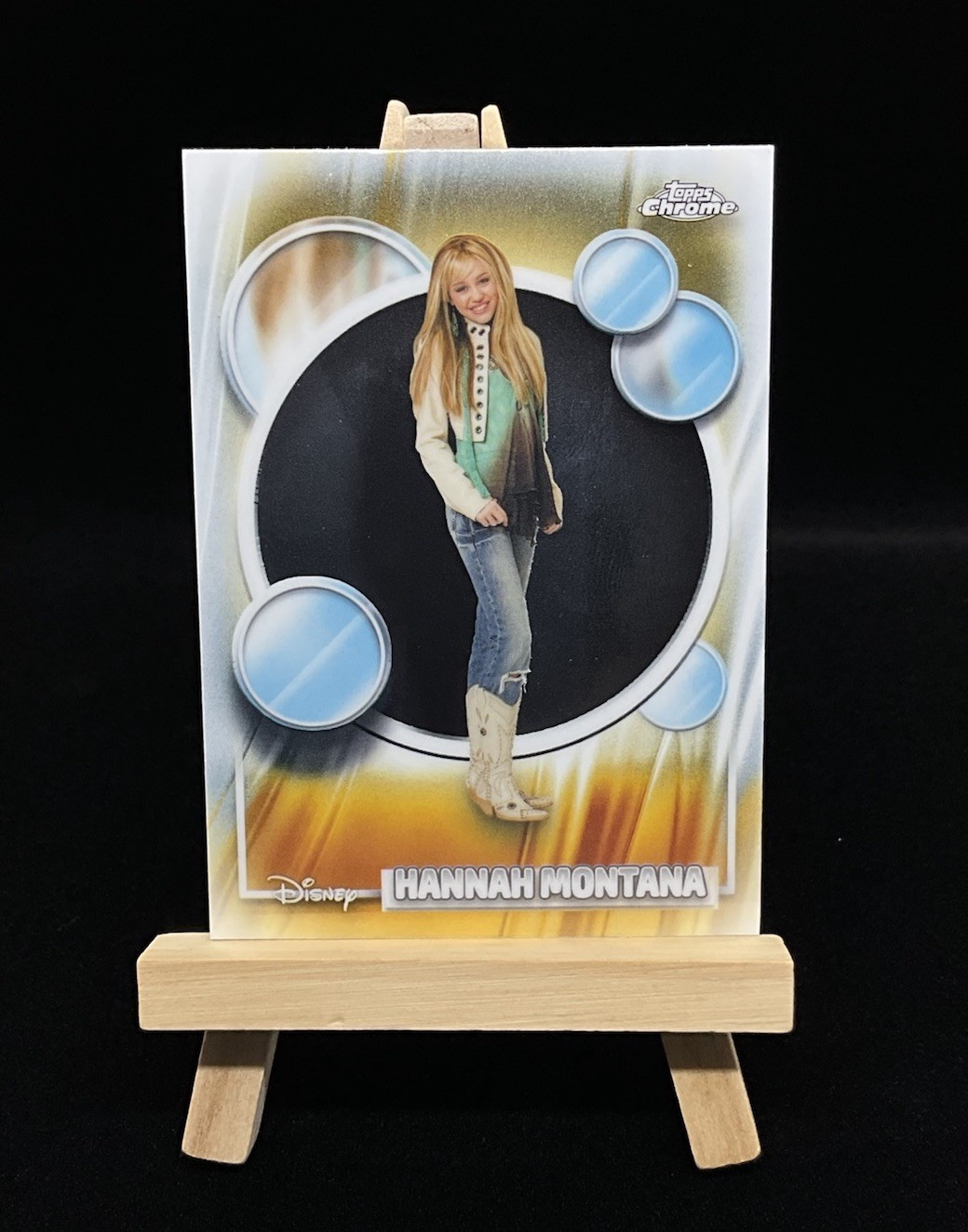 2026 Topps Chrome Disney Hannah Montana Base #4 Miley Cyrus 