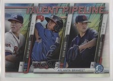 2017 Bowman Chrome Talent Pipeline Ozzie Albies Kolby Allard Chris Ellis fm0