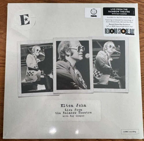 Elton John LIVE FROM THE RAINBOW THEATER Ray Cooper RSD 2025 Ltd Excl. 180g NEW