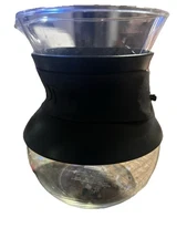 Bodum Pour Over Coffee Maker 157 Glass with Black Collar  34 oz