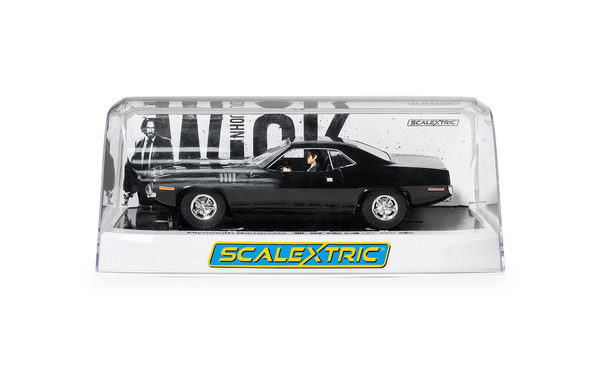 John Wick Plymouth Barracuda John Wick Kapitel 4 1:32 MaßStab Scalextric C4595-image