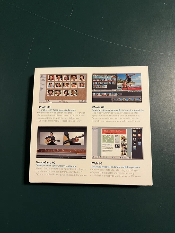 VINTAGE 2009 Apple iLife 09 Mac Software DVD Install Disc Original Booklets - Image 3 of 4