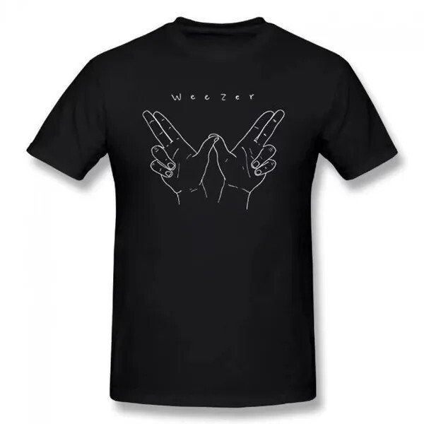 Weezer W Hands Concert 2016 T-shirt - Official Small / XXL | eBay