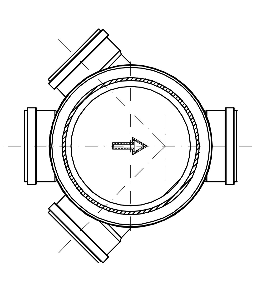 Pozzo Di Controllo Pozzo Di Revisione Pozzo Acque Reflue Tubo HT KG - Foto 6