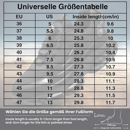 Damen HerrenLeichte Arbeitsschuhe Sicherheitsschuhe Stahlkappe S3 Sport Sneaker - Bild 30 von 30