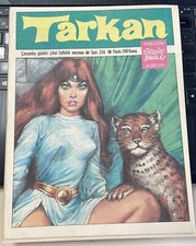 Cómic Turco Héroe Tarkan #274 Turco RARO Cómic Cubierta 1976