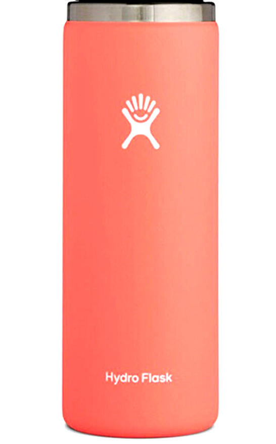Vacuum Insulated Wide Mouth Stainless Steel Water Bottle with Flex Cap, 20 oz