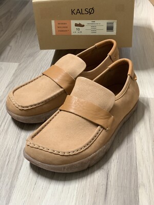 NEW KALSO EARTH SHOE Dabb Negative Heel Earth Shoe Cognac  display picture 3