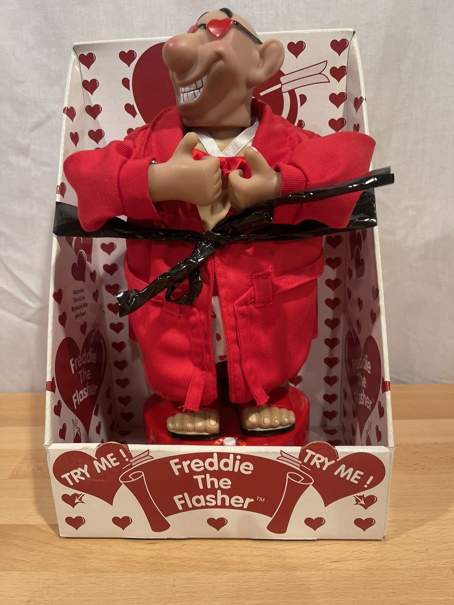 Freddie The Flasher Valentine Flashing Doll Pre Owned In Working