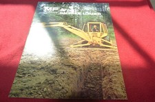 Massey Ferguson 20C Heckbagger Lader Traktor Dealer's Brosch&uuml;re Rcoh