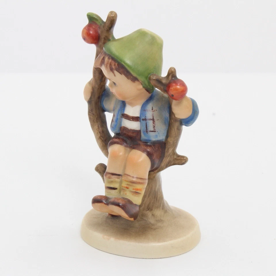 Goebel Hummel Boy Sitting In Apple Tree 4" TMK-3 West German 1960-1972 Retired - Image 3 of 4