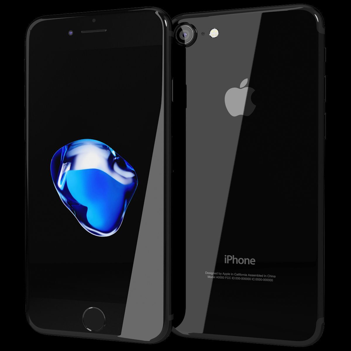 Apple iPhone 7 A1778 Unlocked 128GB Jet Black B- | eBay