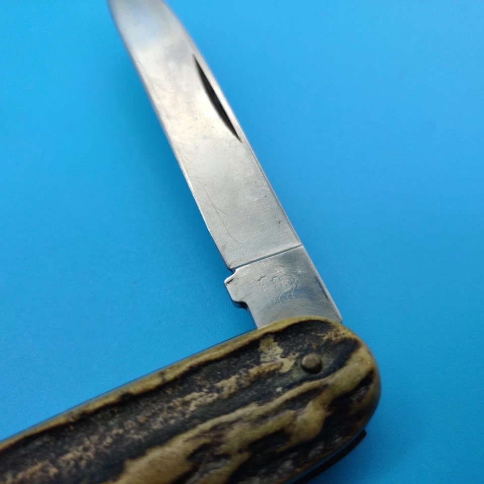 GERMANY Unusual old Vintage VOSS CUT CO Knife Antique Rare Multi tool - Image 4 of 4