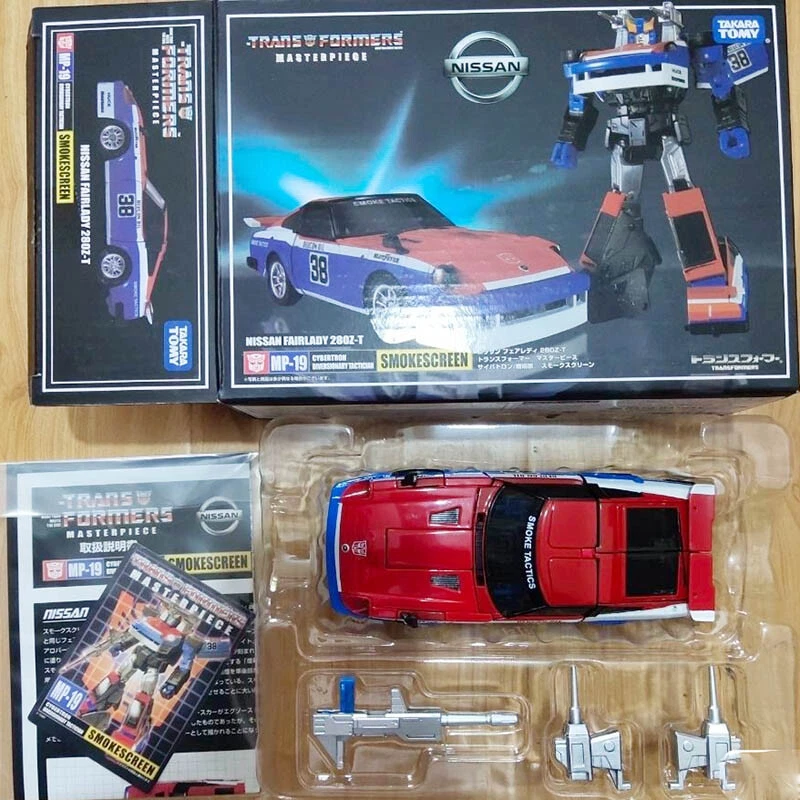 TAKARA TOMY Transformers Smokescreen Masterpiece MP19 6" Robot Action Figure New - Image 3 of 4