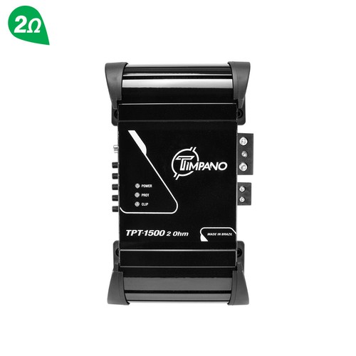 (1) FULL RANGE AMP TIMPANO 1600W 1 CHANNEL TPT-1500 2 Ohms CAR AUDIO AMPLIFIER - Picture 3 of 8