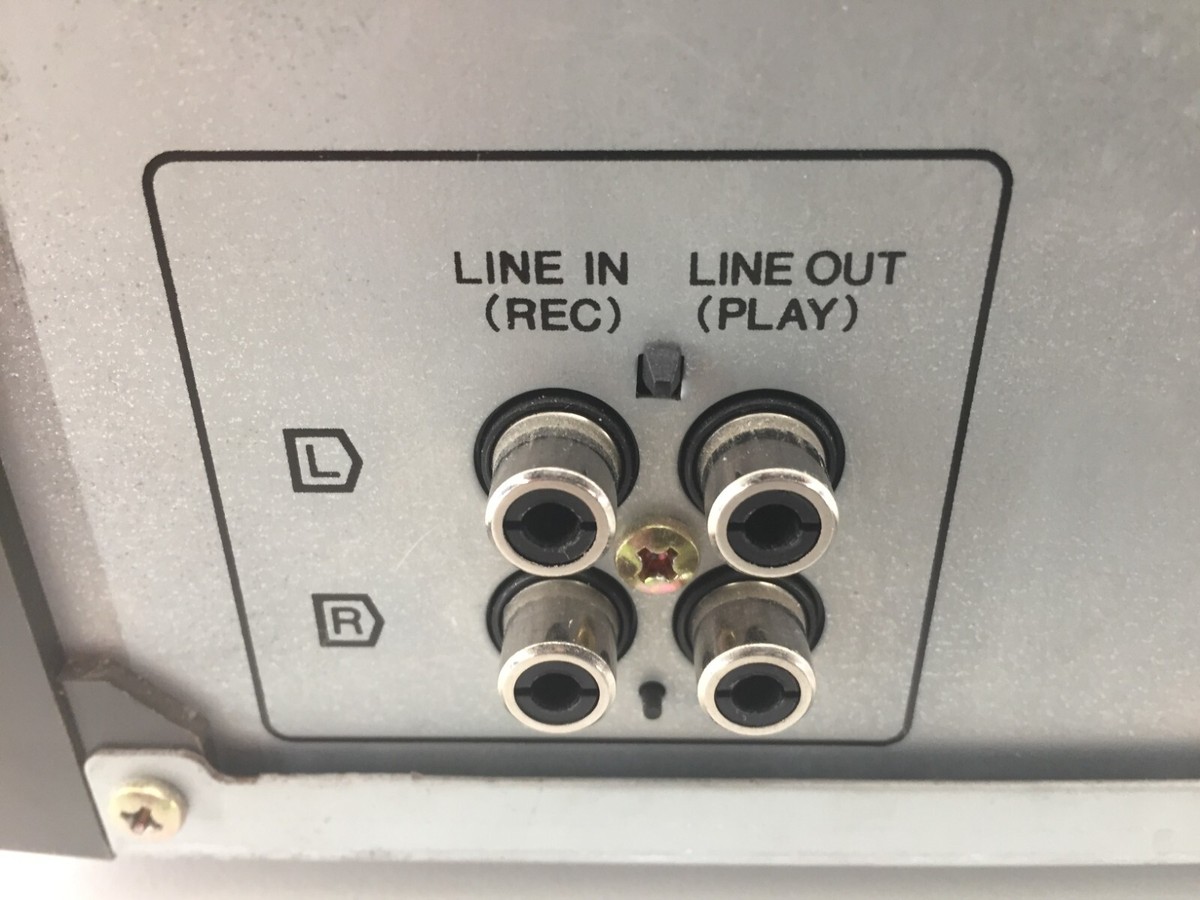 Platine Double Cassette Sansui D-99D Avec Timer Et Compu Selector, à Réparer