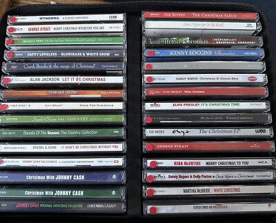 Christmas Music CDs Choose Your Own Title Original Vintage to Newer