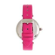 Bertha Vivica Fox Wrist Watch Original Authentic Fuchsia Band Silver Case - NIB Silver Case Analog Bertha Wristwatches for sale | eBay main image 2