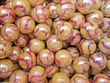 MARBLES 2 POUNDS OF 1/2 INCH SUN / SOLAR MEGA / VACOR MARBLES
