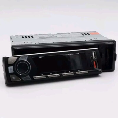 HZEX Single Din Bluetooth Car Stereo, Mechless Media Player AM/FM/USB/SD/AUX