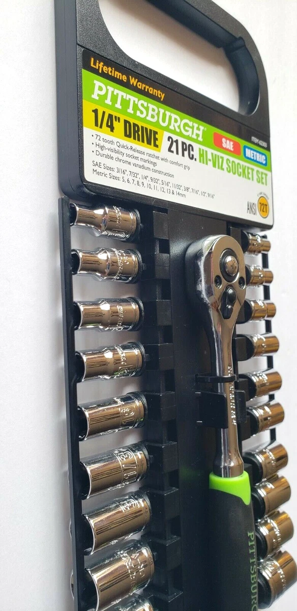 Pittsburgh 21 cheap pc socket set