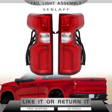 For Chevy Silverado 1500 2019-2023 Led Tail Lights Wwiring Harness Leftright