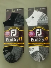 New Foot Joy Pro Dry Sport Cushioned Ankle Golf Socks.