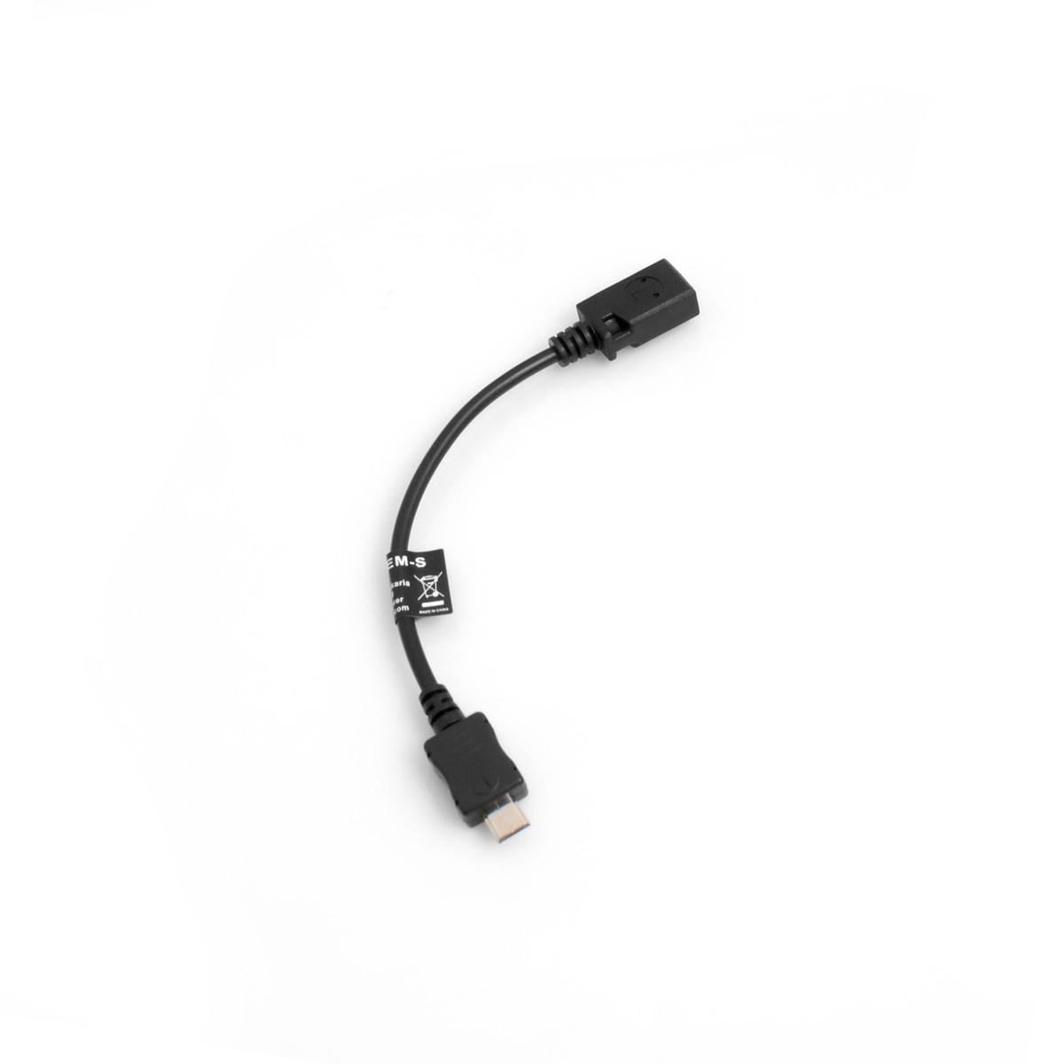 SYSTEM-S Micro USB Stecker Auf Micro USB Buchse Adapter – 16 Cm, Für Daten & Laden, Plug & Play