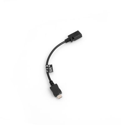 Adattatore System-S Micro USB Maschio A Mini USB Femmina | Prolunga 15 Cm | Per Ricarica E Sincronizzazione Dati
