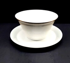 ROSENTHAL Studio Linie EVENSONG Round Sauce Boat with Underplate - Vintage MCM