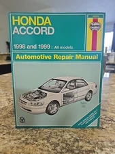 Honda Accord 1998 and 1999 Haynes automotive repair manual #42014 