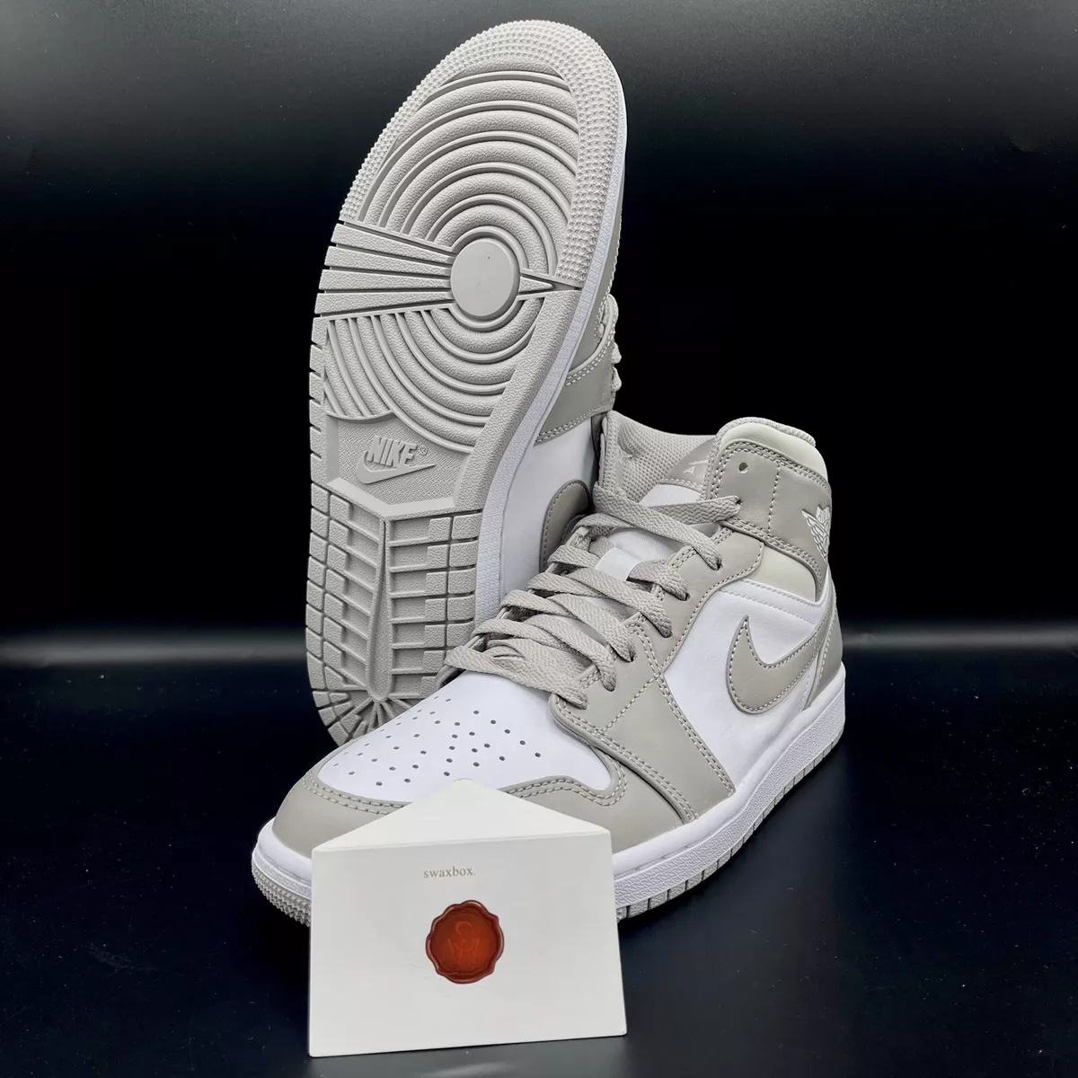 Air Jordan 1 Mid Linen 554724-082