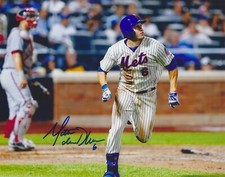 NEW YORK METS MATT DEN DEKKER SIGNED 8x10 PHOTO  W/ COA
