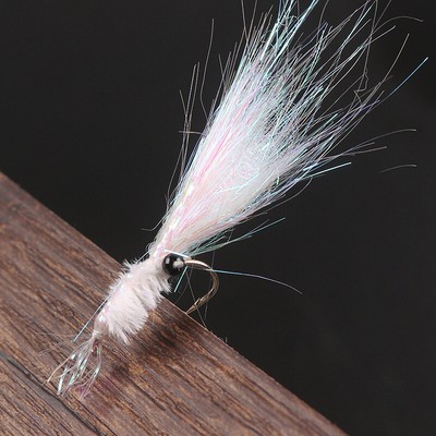 2pcs Fly Fishing Hook Bait Artificial Shrimp Shape Fishhook Lure For Pout