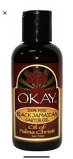 Okay Pure Naturals 100 Pure Black Jamaican Castor Oil 4 oz 118 ml