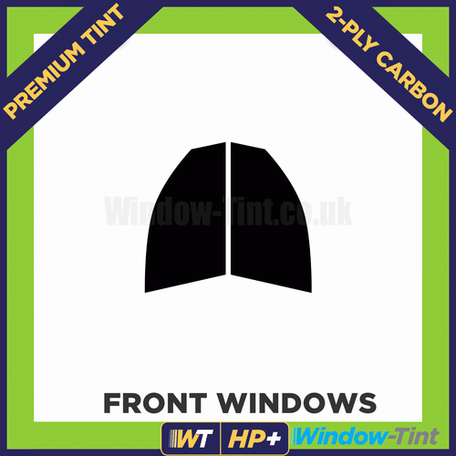 For Lexus LX 2008-2011 Carbon Pre Cut Window Tint Front Premium HP+ - Picture 2 of 10