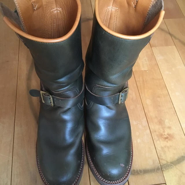 made in GM japan green Engineer boots L size US10 28cm
