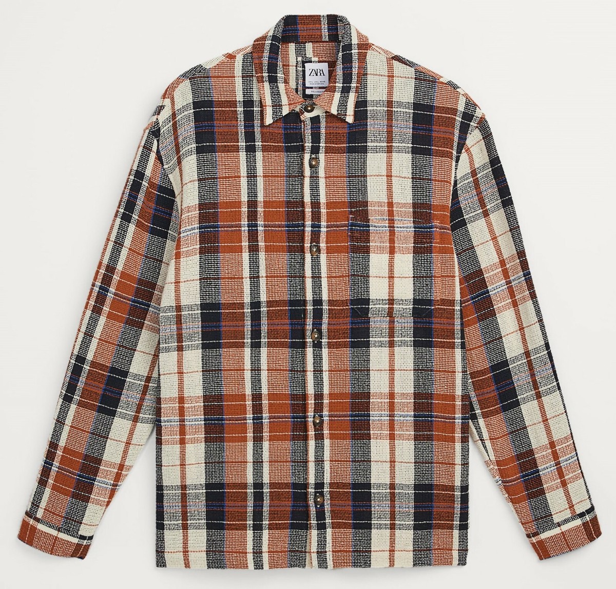 Surchemise Chemise Ã Carreaux Rouge Et Noir Femme Zara Chemise