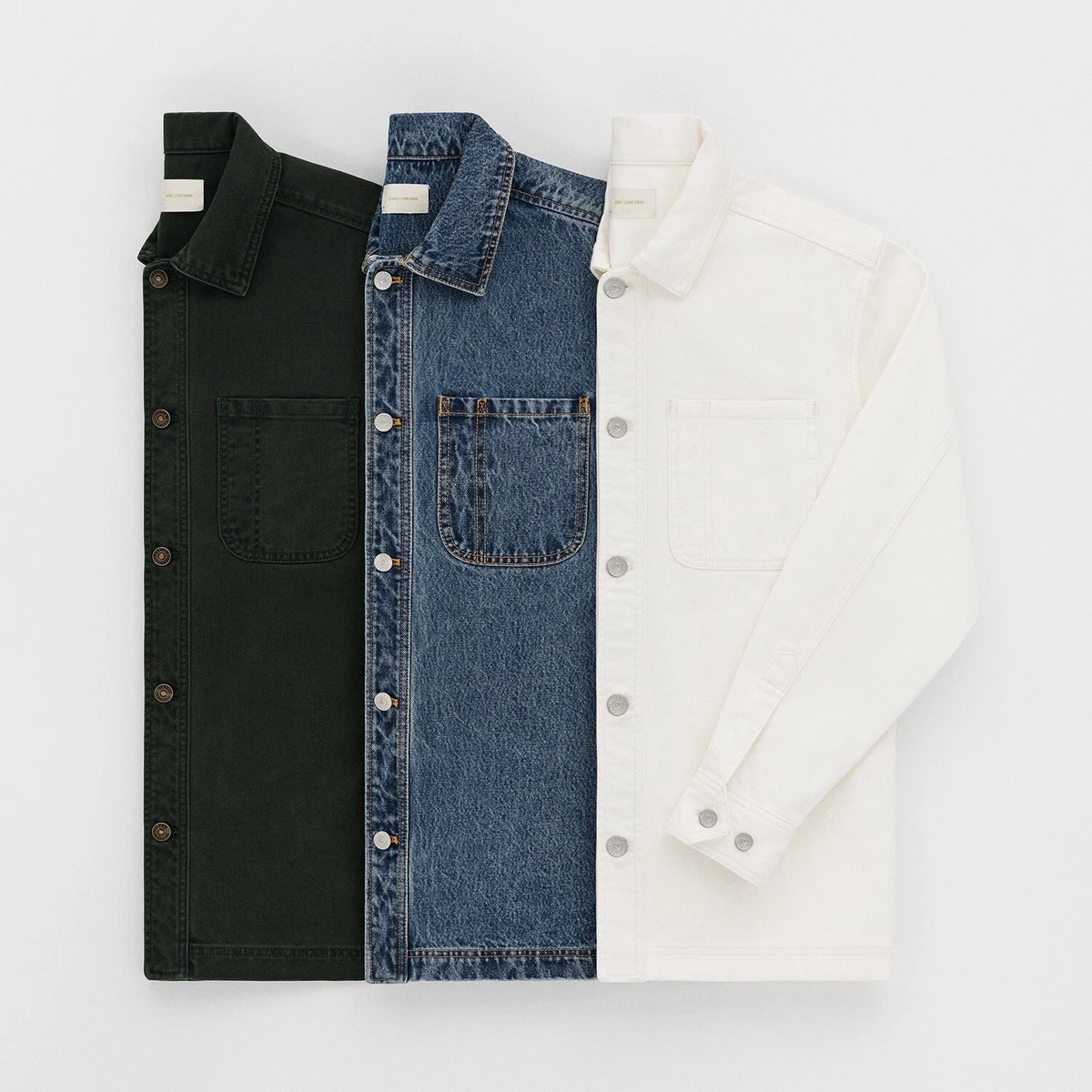 Aime Leon Dore Denim Overshirt - Large | eBay
