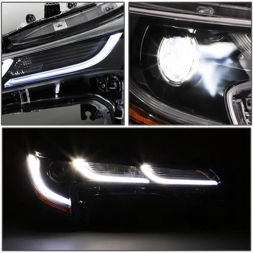 Pair For 2020 2021 Toyota Corolla SE XLE XSE 3D DRL LED Projector Headlight - Picture 3 of 11